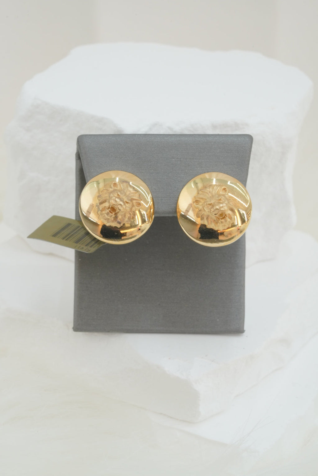 14k  Earrings - Lion Circles