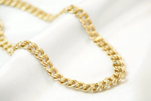 14k Double Bonded Necklace