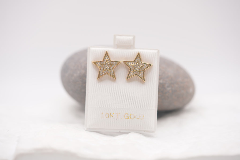 10k Earrings - Nightly Star
