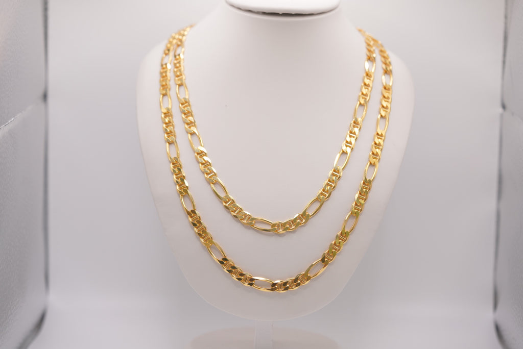 Silver Figaro Chain - Milano Link