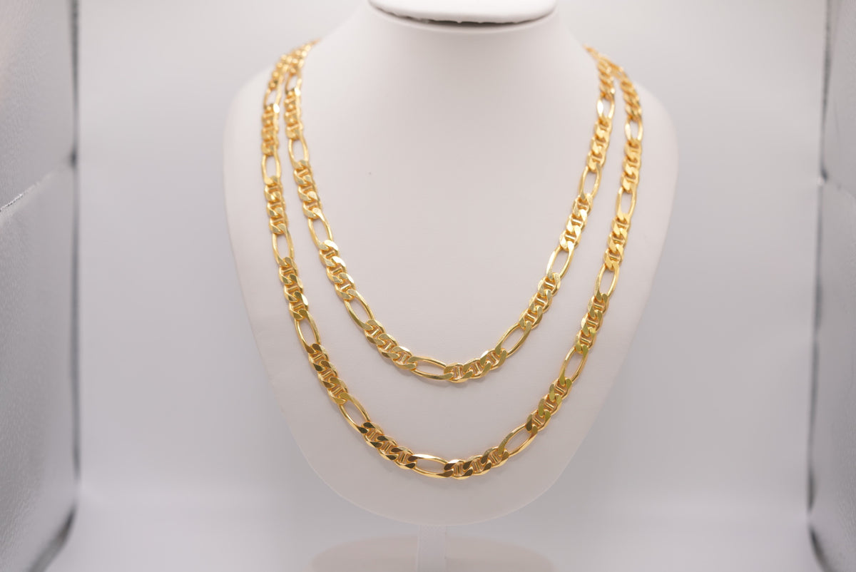 Silver Figaro Chain - Milano Link