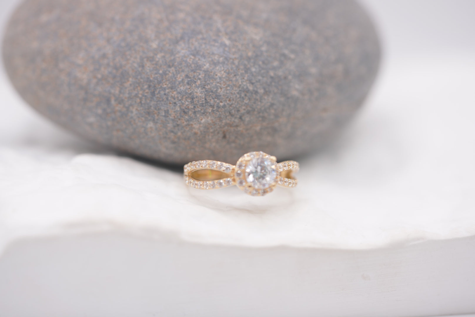 14k Engagement Ring - Forever Spark