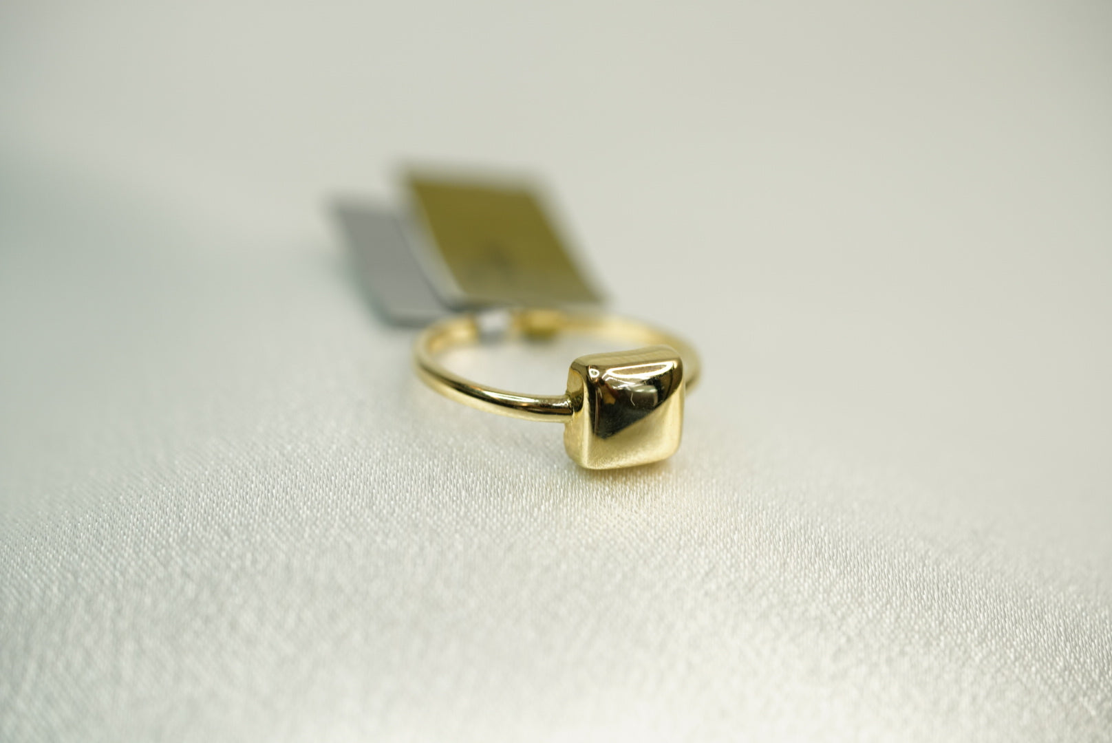 14k Square Ring