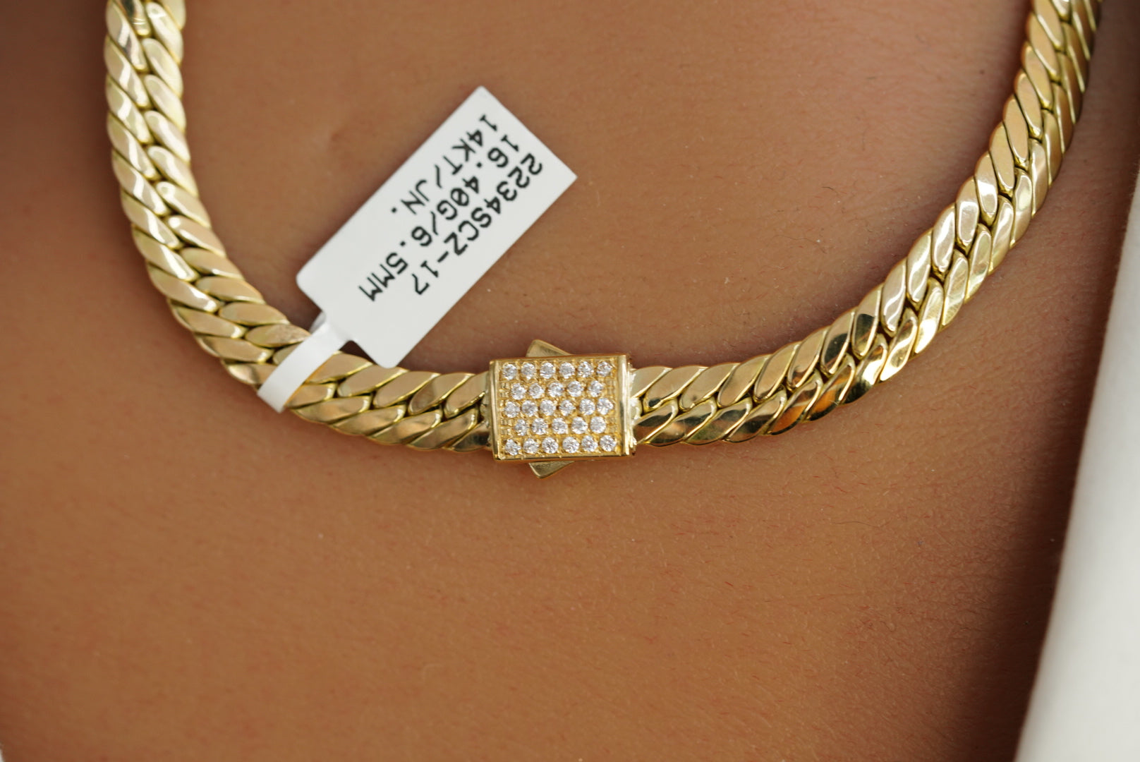 14k Cuban Link Chain Necklace