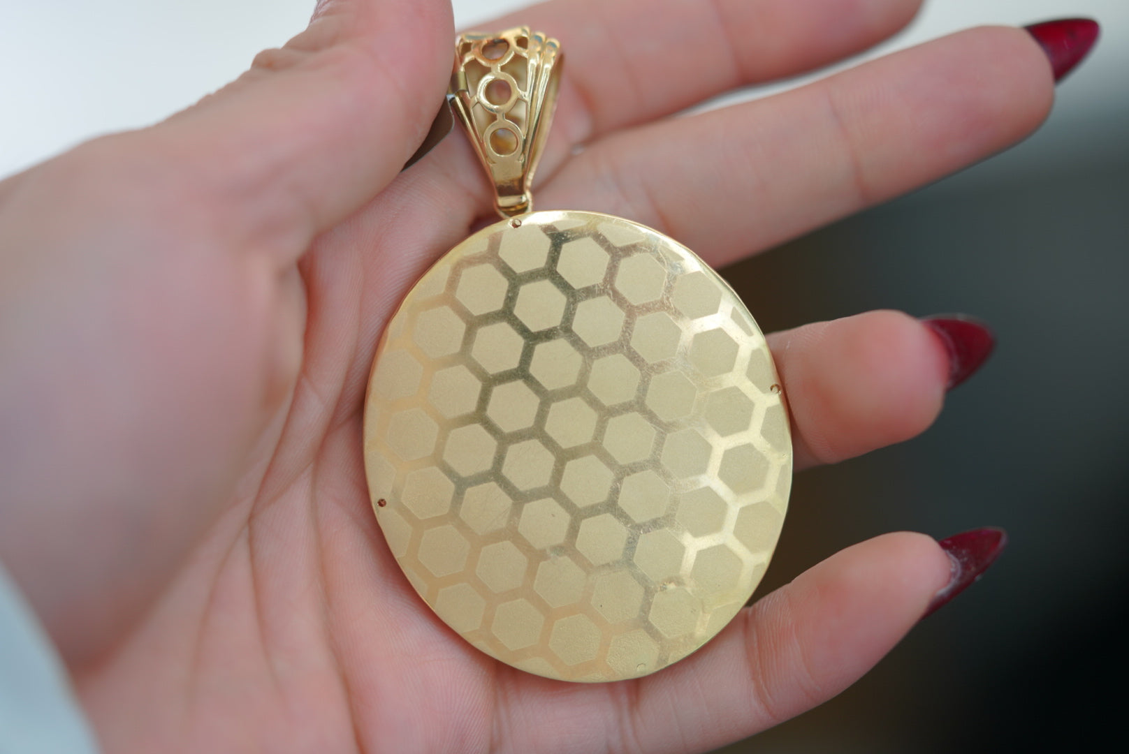 14k Pendant - Light of Faith
