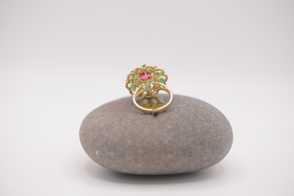 14k Women’s Ring - Unique Masterpiece