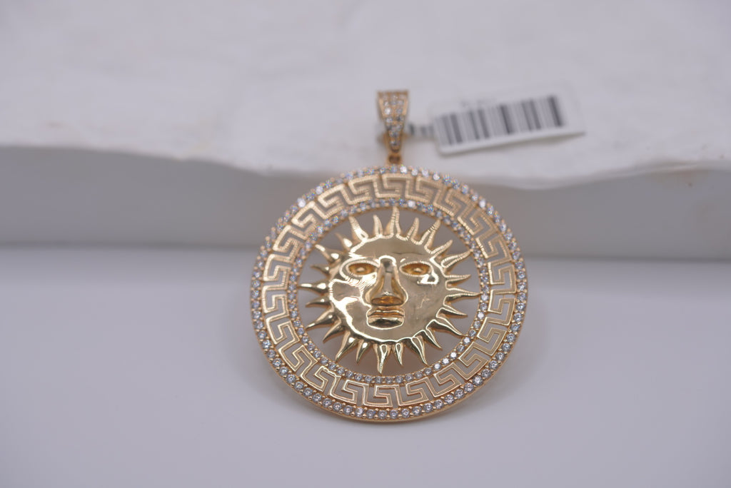 10k Men’s Pendant - Sun is Shining