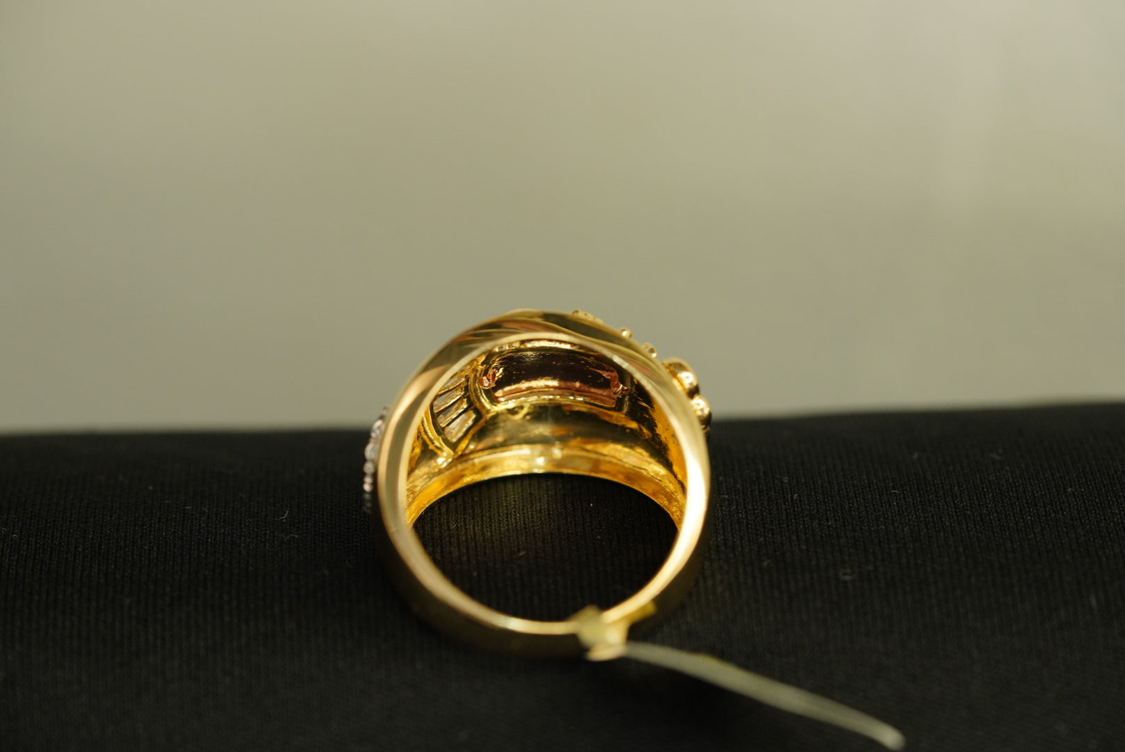 14k Scorpio White, Pink and Gold Ring