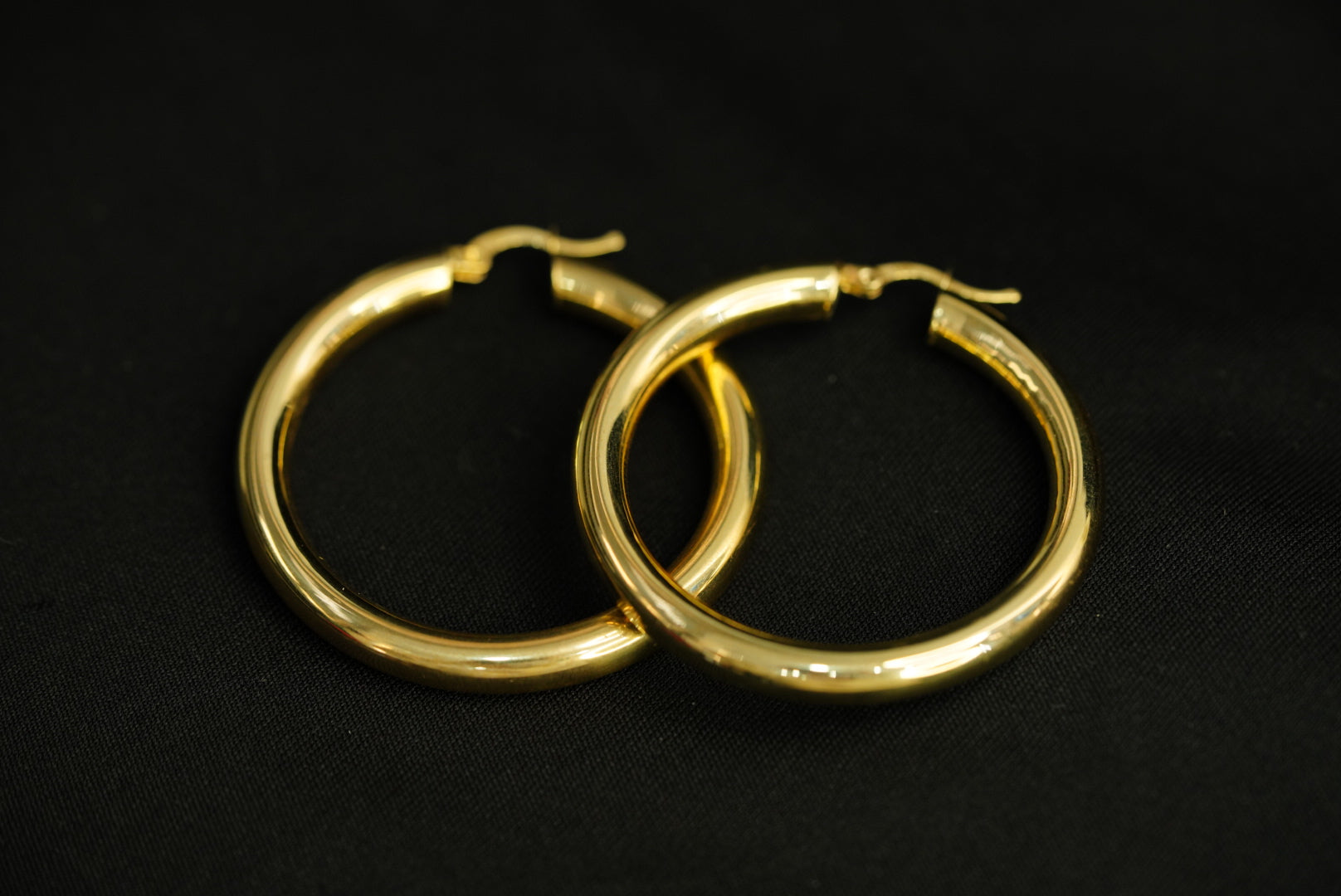 14k Big Hoop Earrings