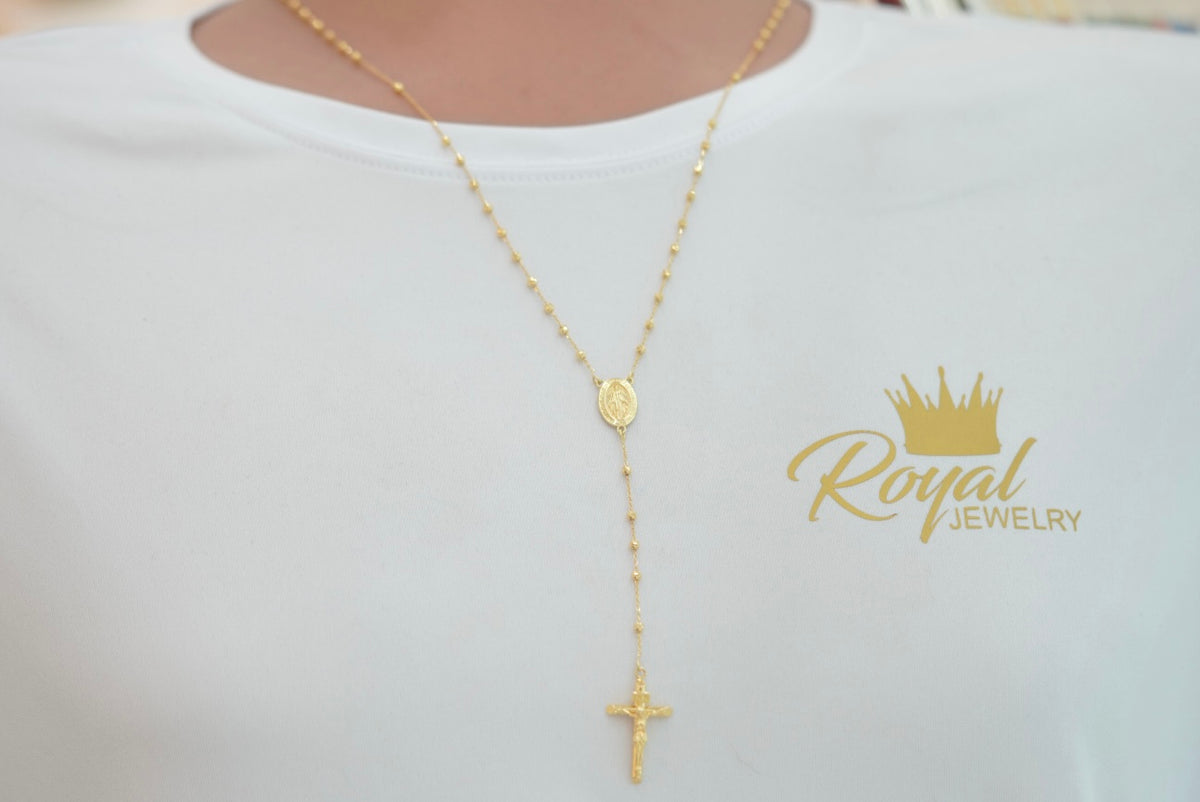 14k Rosary - Forever Faithful