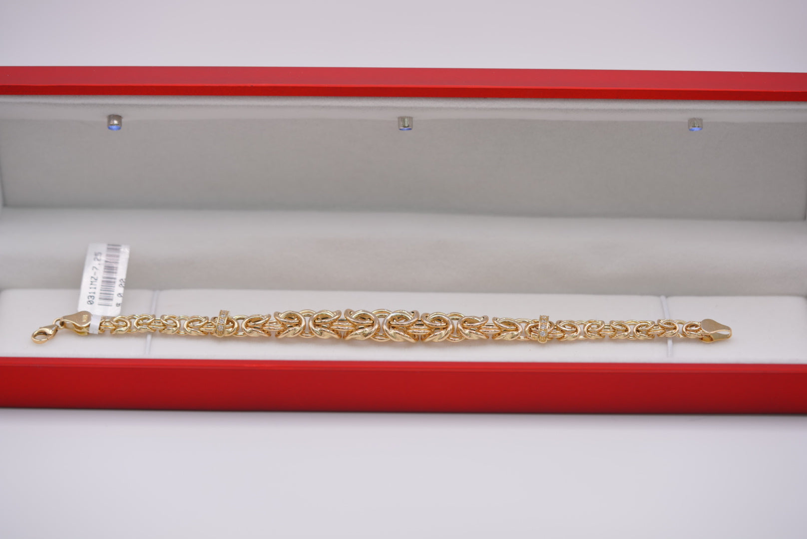 14k Byzantine Bracelet - Pure Class