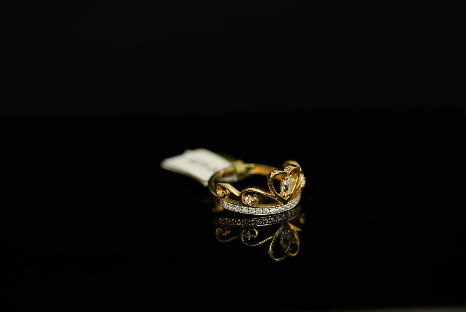 14k Crown Ring