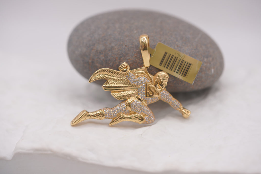 14k Pendant - SuperHero