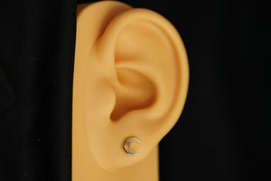 14k Moon Earrings New