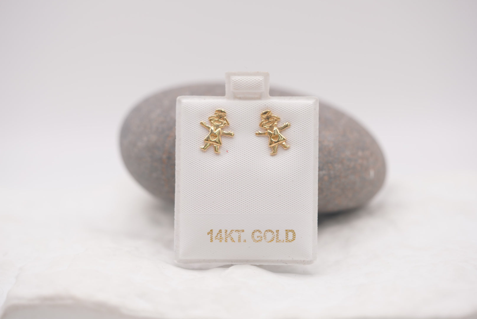 14k Earrings - Lovely Girl