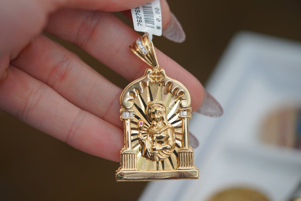 14k Pendant - Faithful