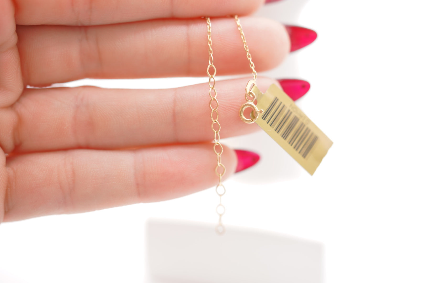 14k Necklace - Tiny Bow