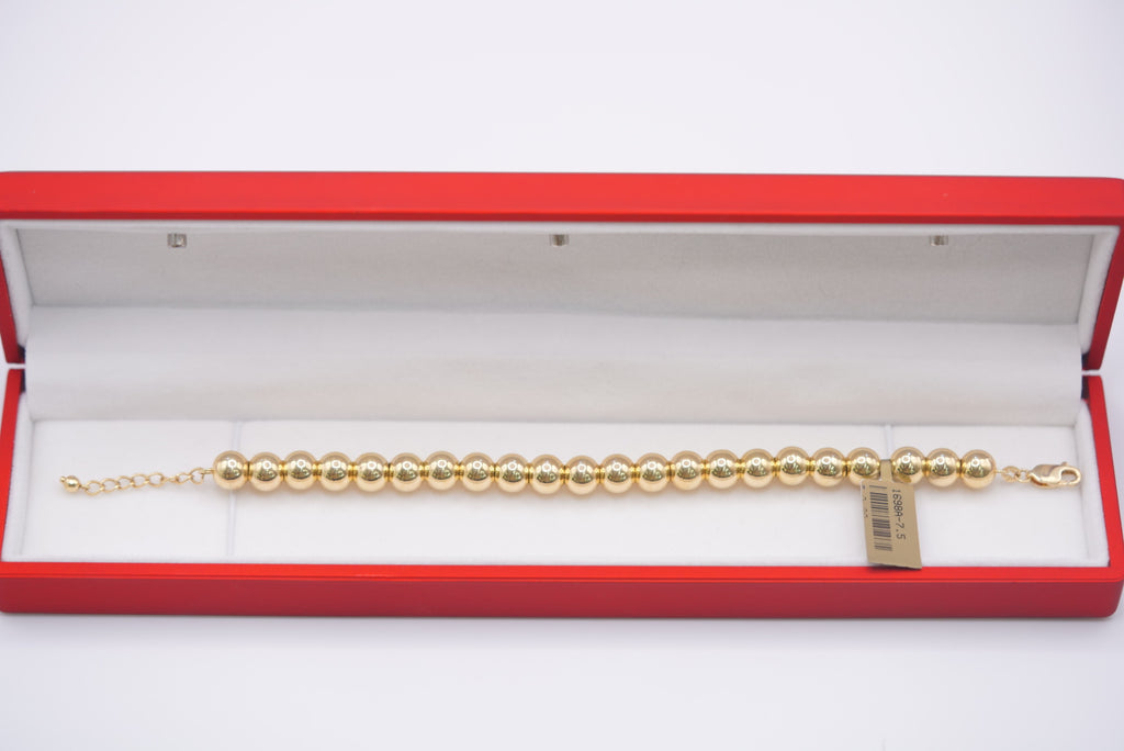 14k Spheres Bracelet - Pretty Woman