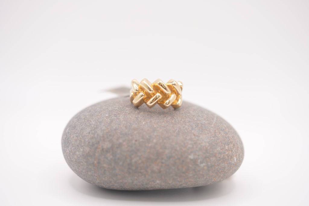 14k Women’s Ring - Braid Beauty