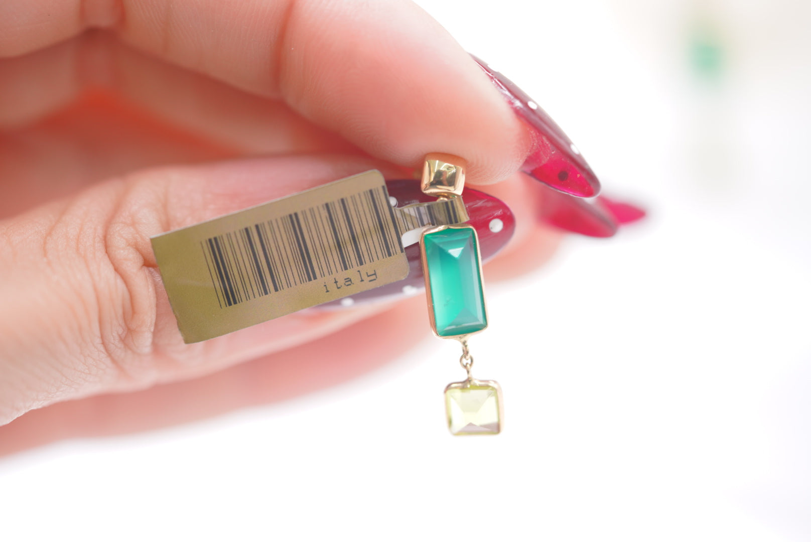 14k Gold Earrings - Green Season