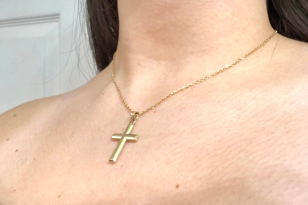 Thin Cross Chain - Forever with Faith