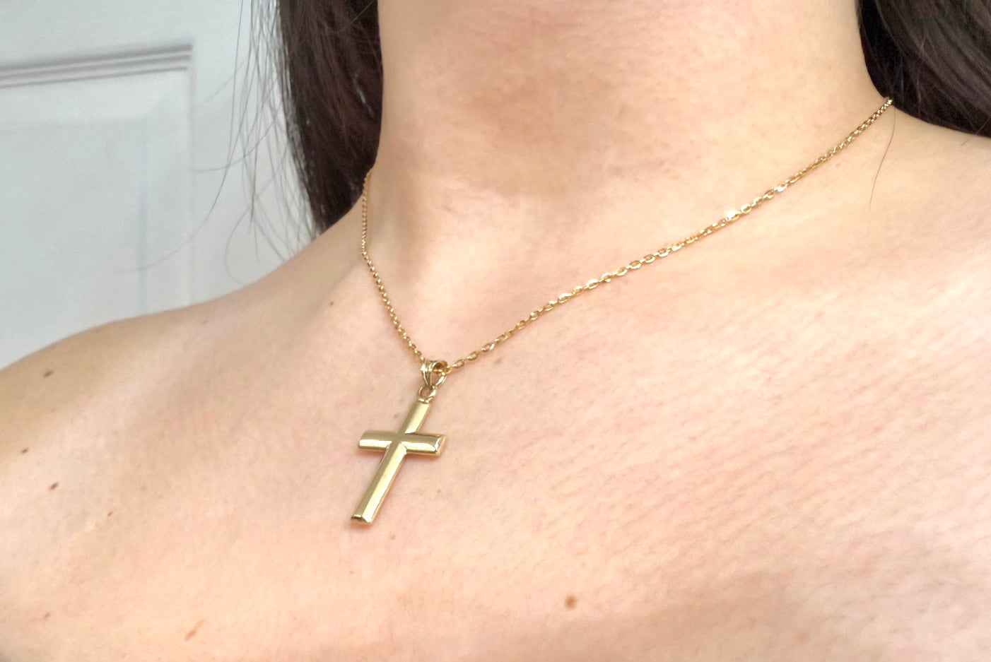 Thin Cross Chain - Forever with Faith