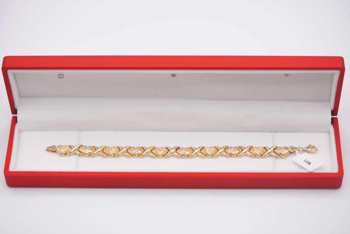 10k Women’s Bracelet - XOXO