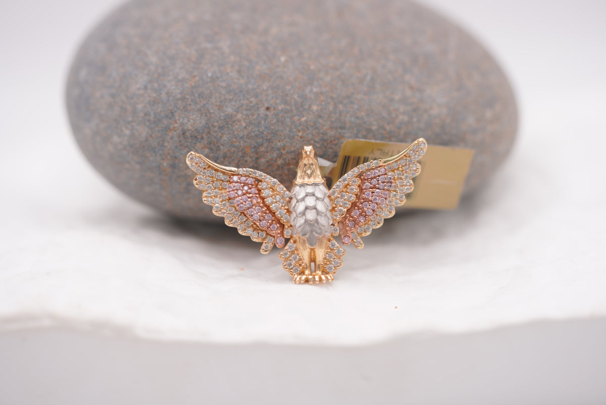 14k Pendant - Eagle Power