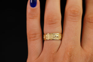 14k Lucky Symbol Ring