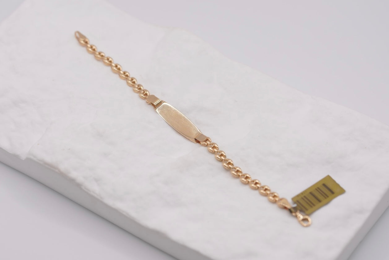 14k Baby Bracelet - Mariner Style