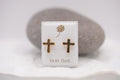 14k Earrings - Carry Your Cross