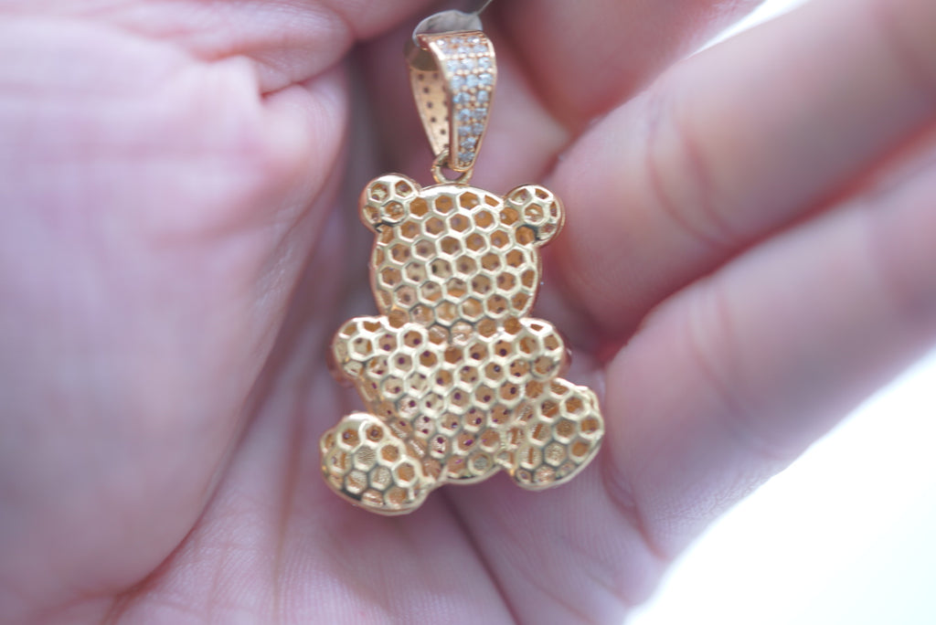 14k Women’s Pendant - Lovely Bear