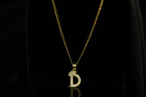 14k Initial Pendant