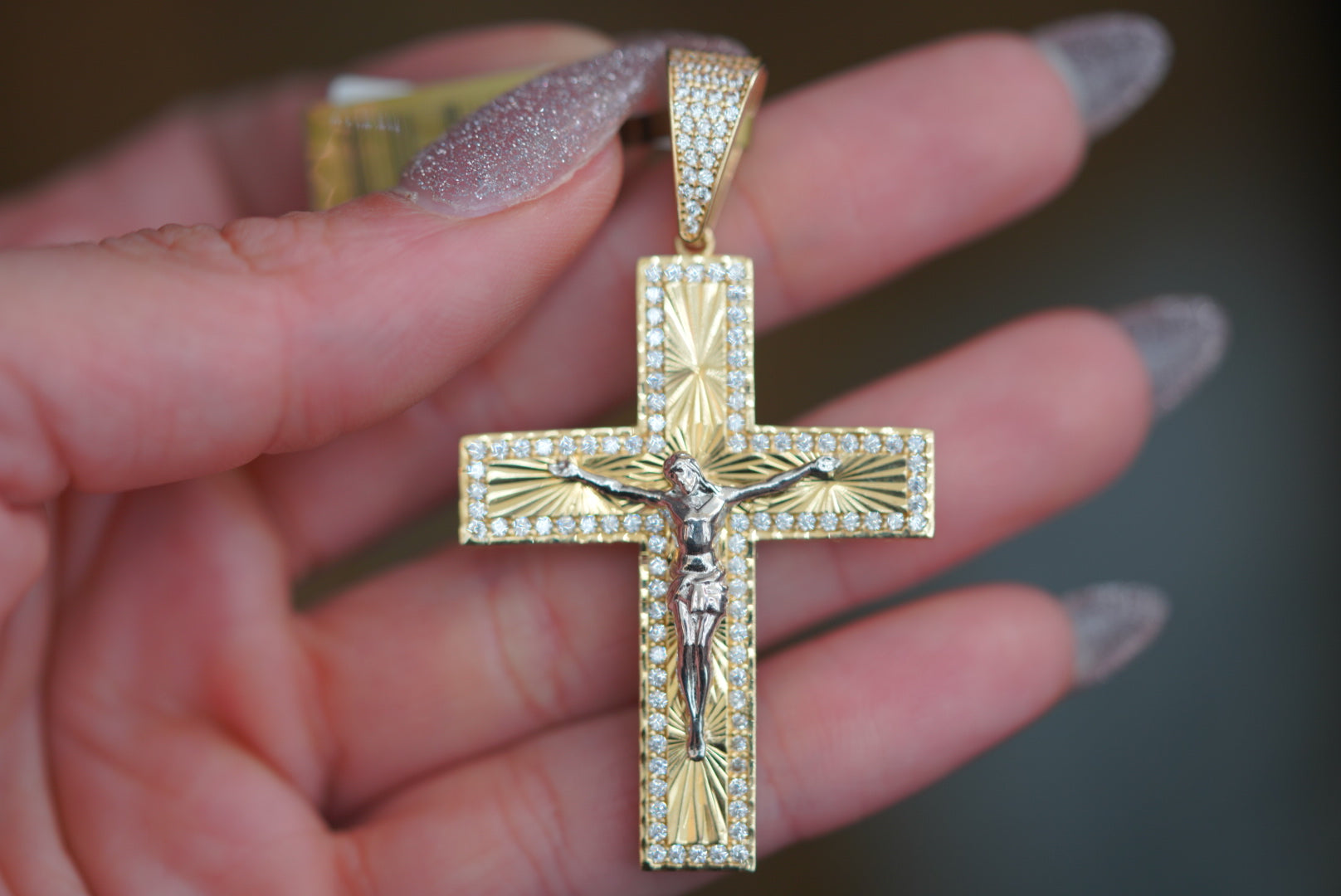 14k Pendant - Divine Cross