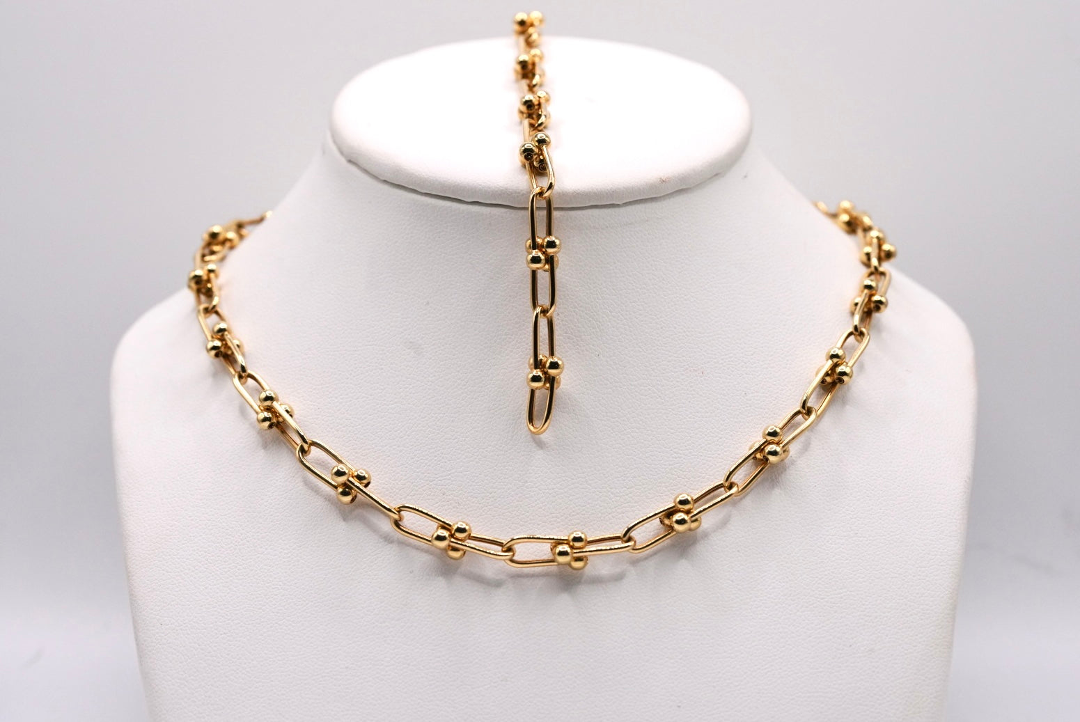 10k Clip Bead Chain - Noble Bloom