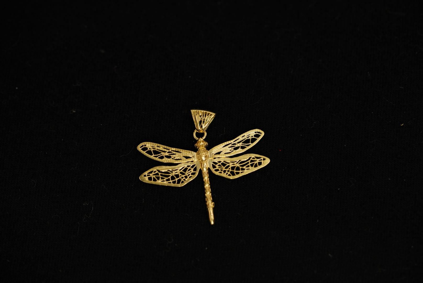 14k DragonFly Chain with Pendant