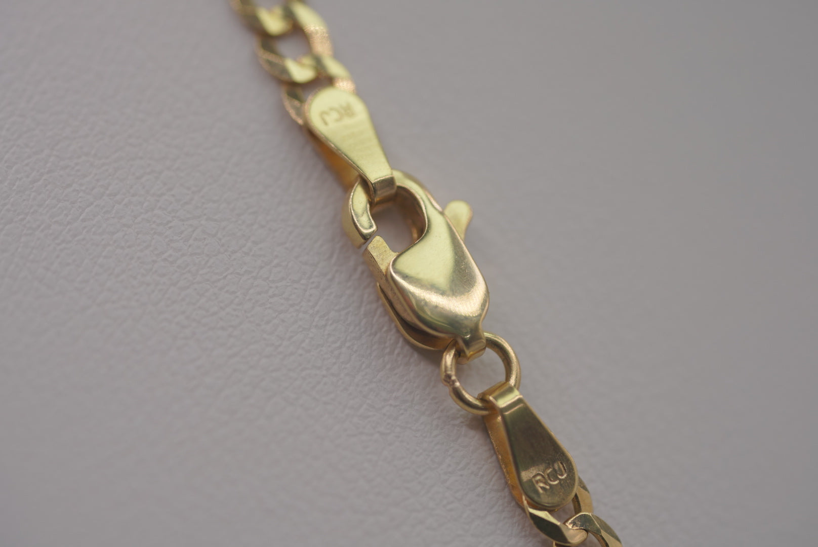 14k D Cut Chain with Pendant - Always Faithful