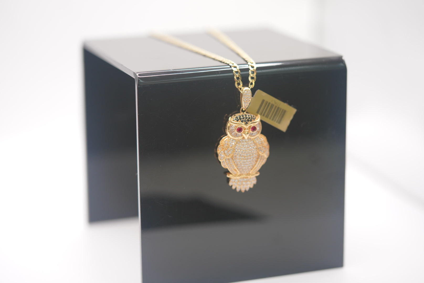 14k Pendant - Owl Watch