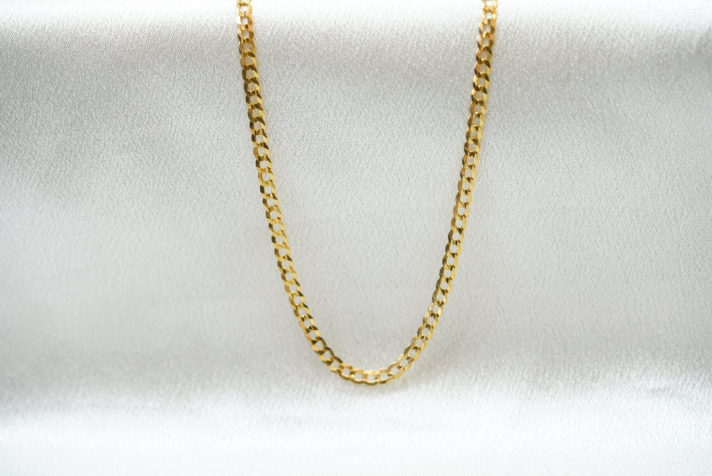 10k/14k Diamond Cut Chain - Bold & Classy