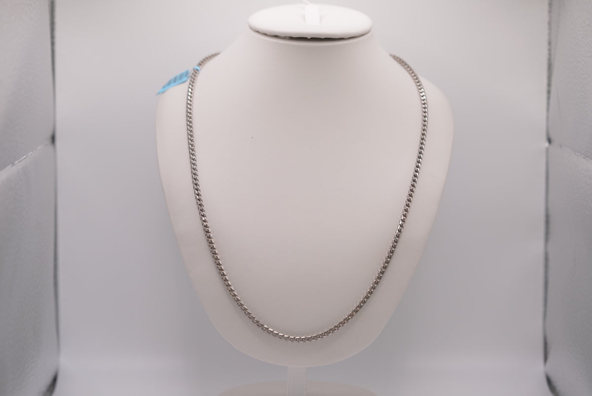 Silver Wheat Chain - Milano Luxe