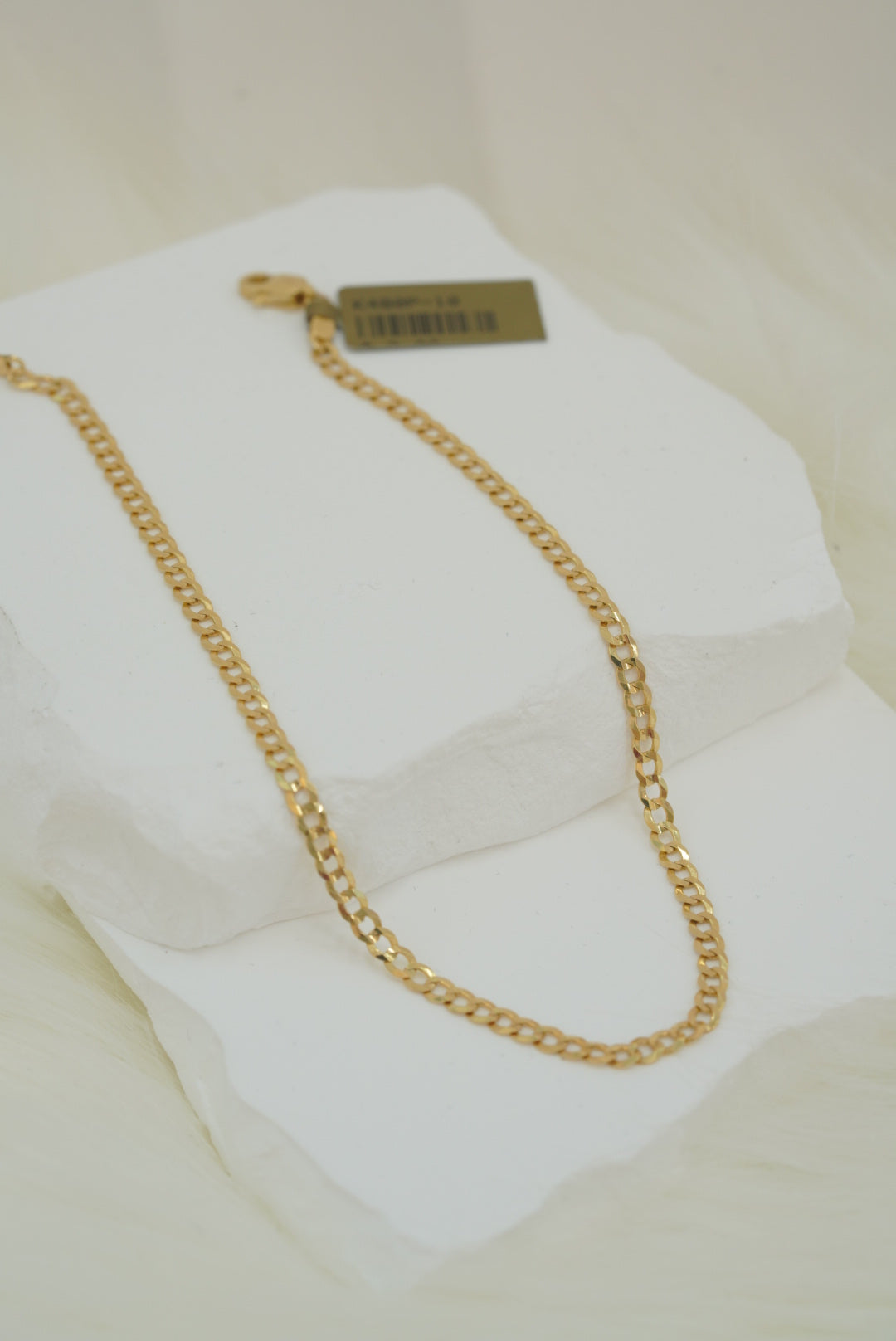 10k Anklet - Diamond Cut