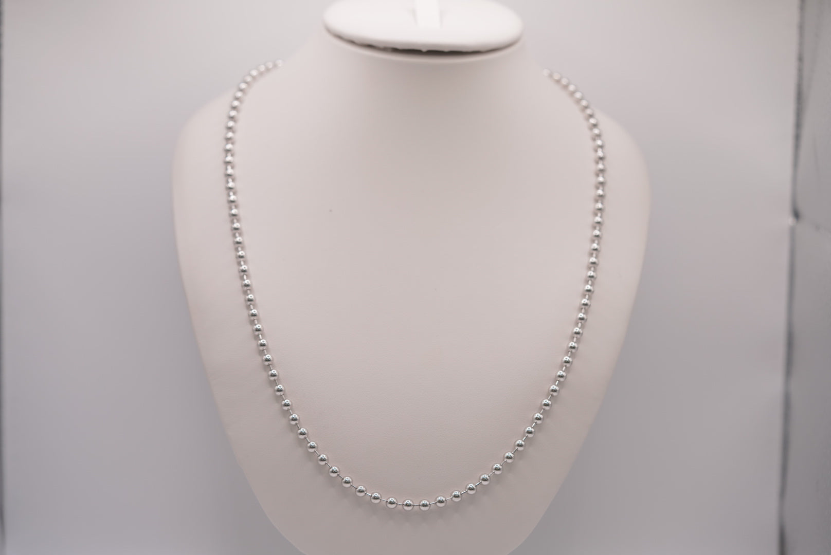 Silver Spheres Chain - Unique Style