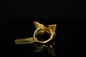 14k Butterfly Ring