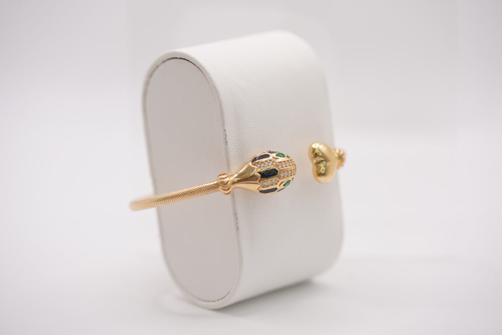 14k Women’s Bracelet - Snake Love