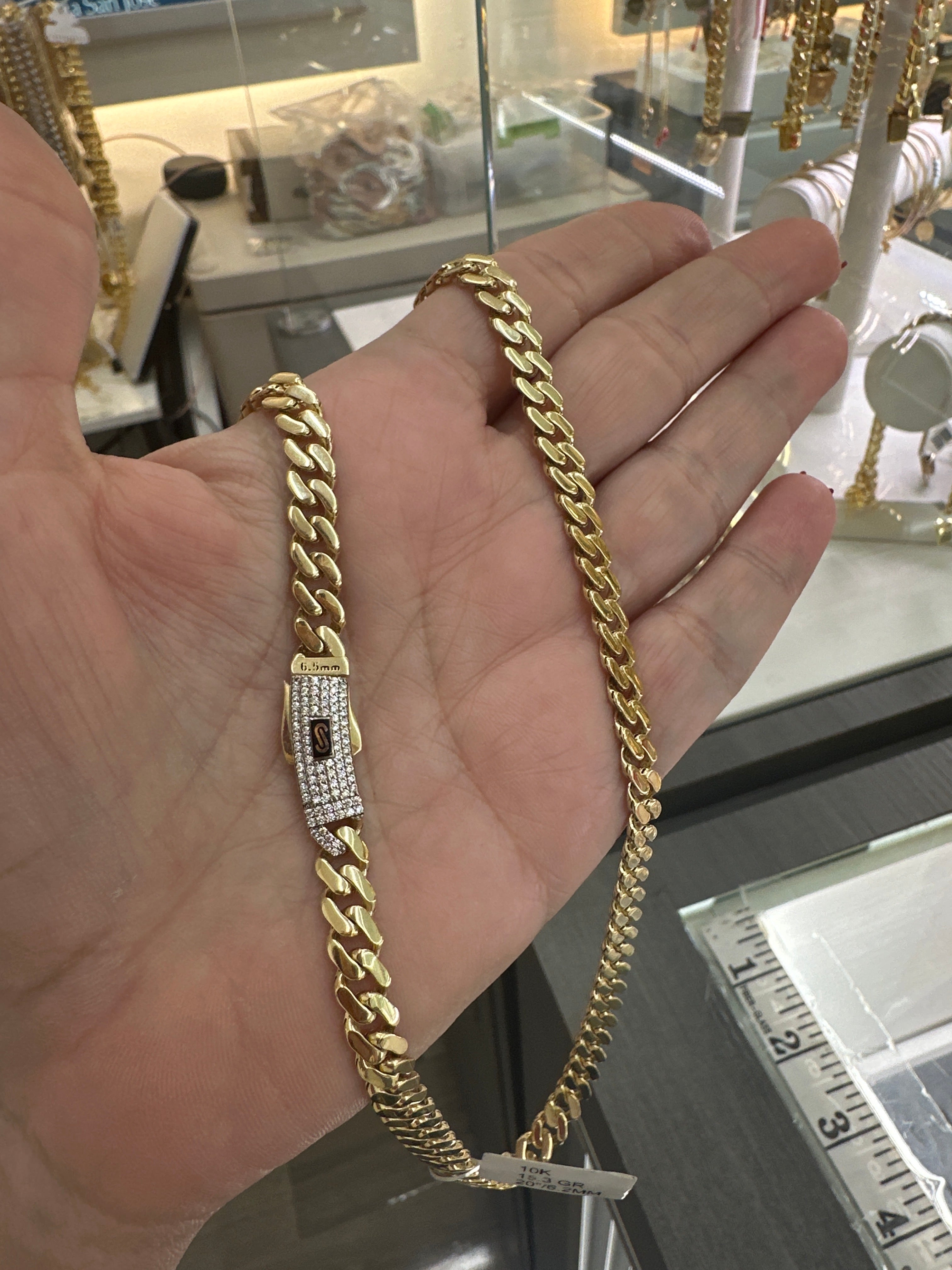 1.377$ cadena Mónaco 28”