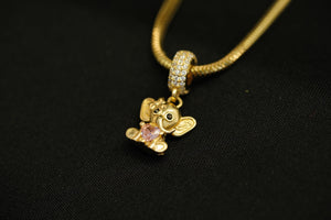 14k Elephant Charm