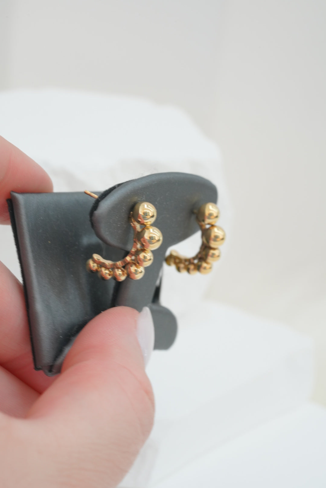 14k Earrings - Half Circle