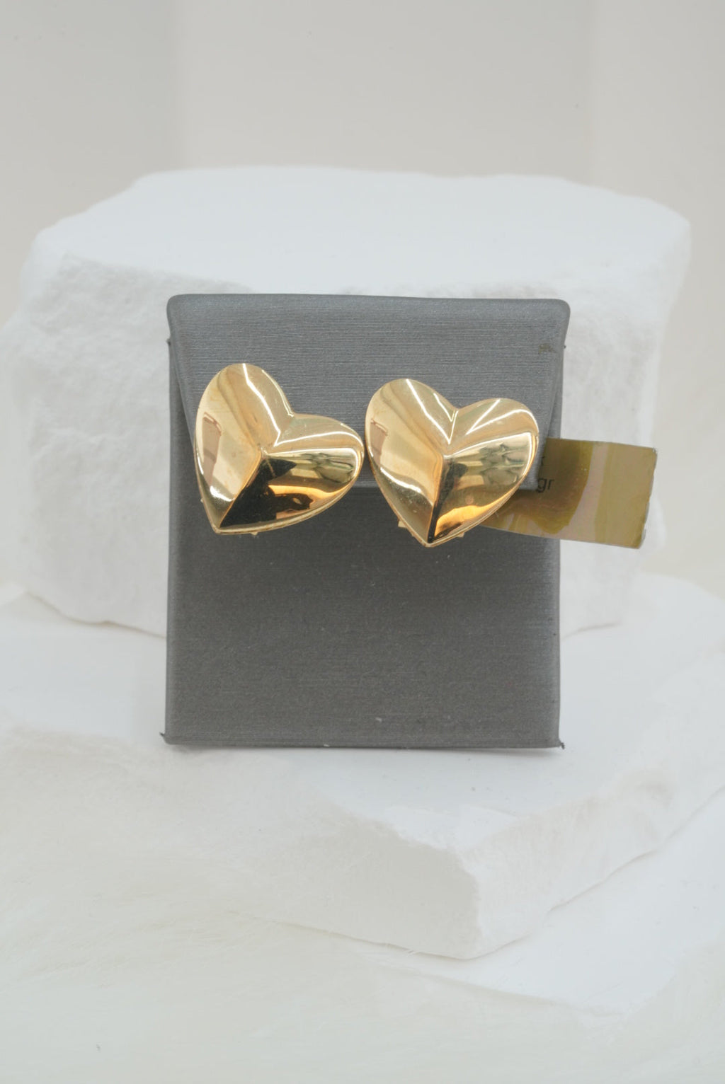 14k  Earrings - Bold Hearts