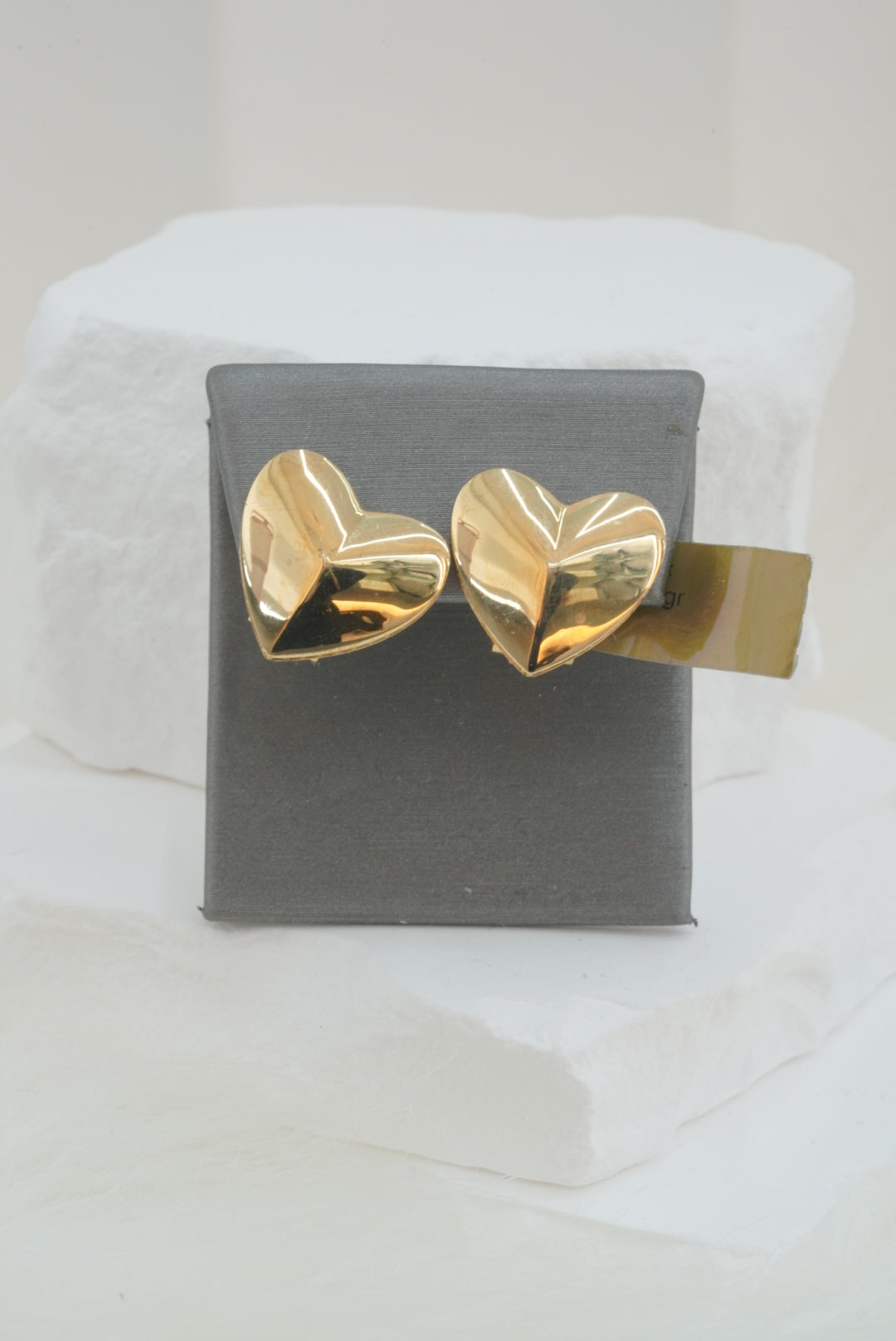 14k  Earrings - Bold Hearts