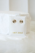14k Earrings - Classic Circle